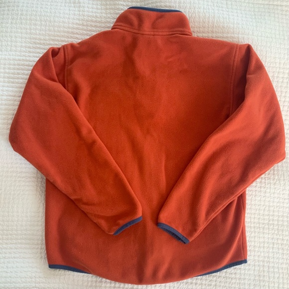 Lands End full zip fleece jacket boys size 10/12 - Picture 2 of 4